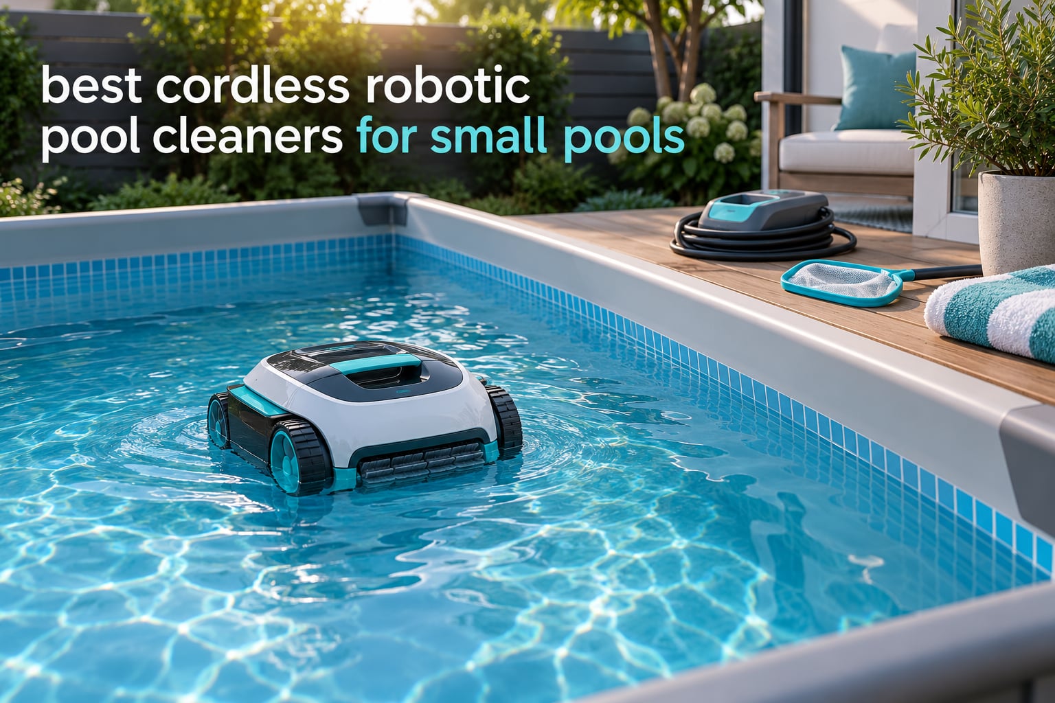 best cordless robotic pool cleaners for small pools