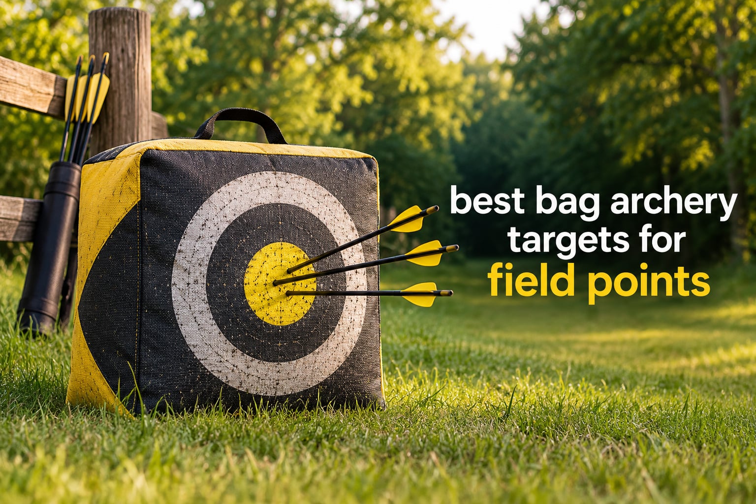best bag archery targets for field points