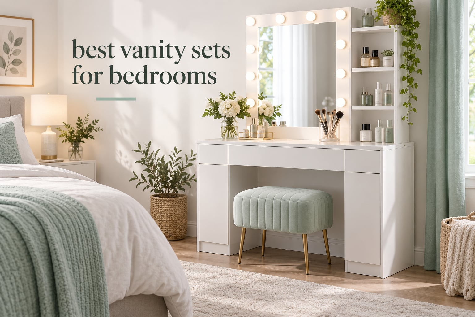 best vanity sets for bedrooms