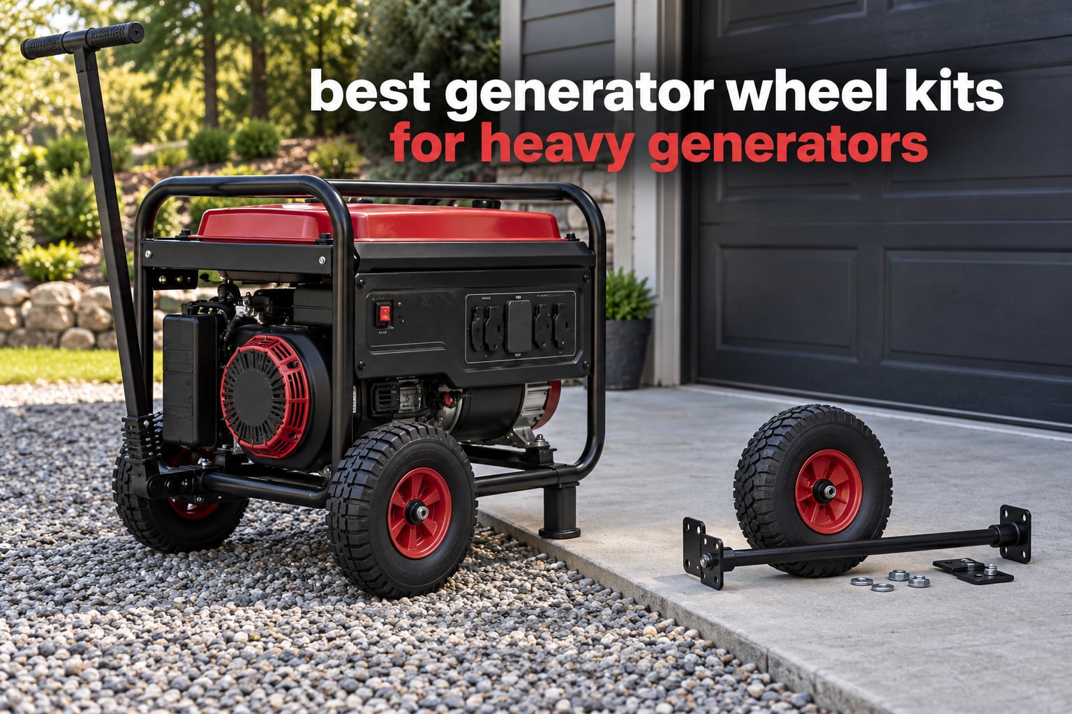 best generator wheel kits for heavy generators